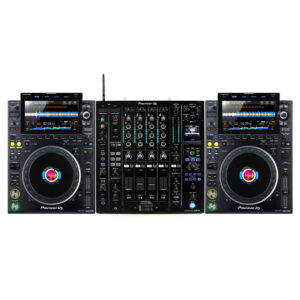 Pioneer DJ DJM-A9 – Mezclador 4 canales con CDJ-3000 dual