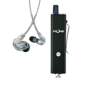 Shure SE215-CL + FZONE P4 Sistema de Monitoreo Personal