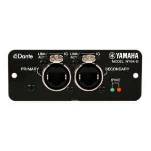 Yamaha NY64-D Interfaz digital profesional Dante