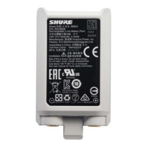 Shure SB903 - Batería Recargable Profesional SLX-D