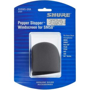 Shure A58WS-GRA – Accesorio Paravientos Micrófono