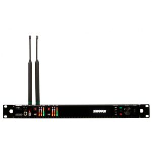 Shure AD4DUS – Receptor Profesional Inalámbrico de 2 Canales
