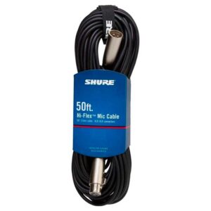Shure C50J Cable Profesional XLR 15 Metros