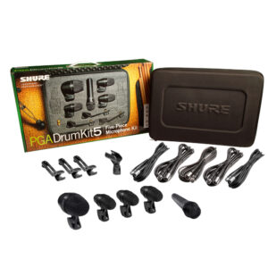 Shure PGADRUMKIT5 Set de Micrófonos para Batería