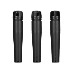 Shure SM57-LC (Three Pack) Micrófono Dinámico