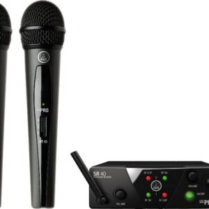 AKG WMS40MINIHT2 US25B/D Sistema Inalámbrico 2 Micrófonos
