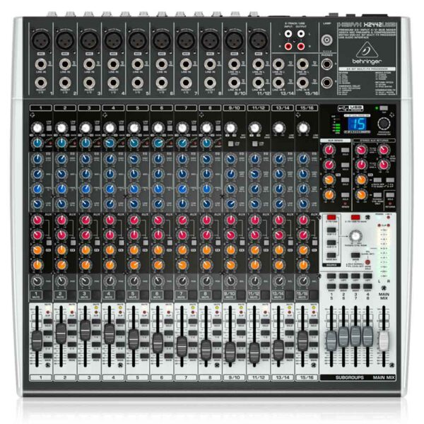 Behringer-Xenyx-X2442USB-Mezclador-con-USB-y-Efectos