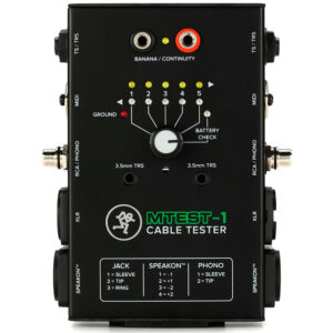 Mackie MTest-1 – Probador de cables 7 en 1