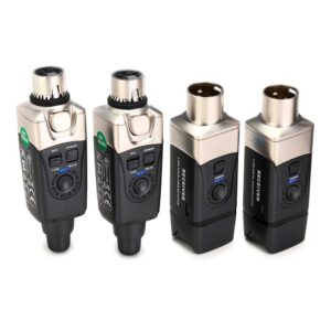 Xvive U3D – Sistema de micrófono inalámbrico Dual XLR