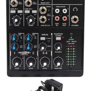 Mackie 402VLZ4 – Mesa de Mezcla de 4 Canales