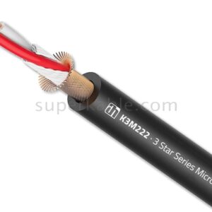 Adam Hall K3M222 – Cable de micrófono 2x0,22 mm²