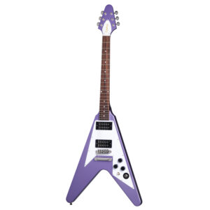 Epiphone EIGCKH79FVPRMNH1 – Guitarra Eléctrica Flying Purple