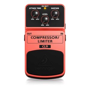 Behringer CL9 - Pedal Compresor Limitador para Guitarra