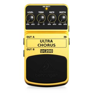 Behringer UC200 Pedal Chorus Analógico para Guitarra