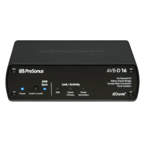 PreSonus AVB-D16 – Interfaz AVB a Dante de 16 Canales