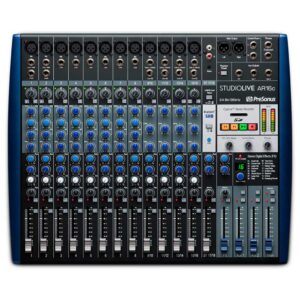 PreSonus StudioLive AR16c – Mezclador Profesional con Efectos