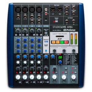 PreSonus StudioLive AR8c Mezclador USB con Efectos