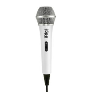 IK Multimedia iRig Voice White Micrófono para smartphone y tablet