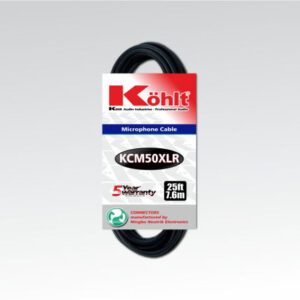 Kohlt KCM50XLR - Cable XLR de 50 cm