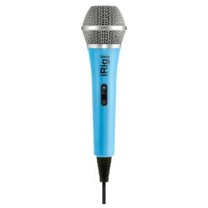 IK Multimedia iRig Voice Blue Micrófono de mano para smartphone