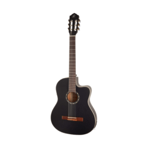 Ortega RCE125SN-SBK Guitarra Electroacústica de Nylon