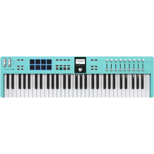Arturia-KeyLab-Essential-61-mk3-Aquamarine
