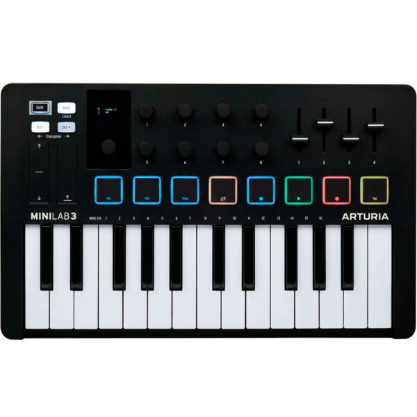 Arturia-MiniLab-3-Black-Edition
