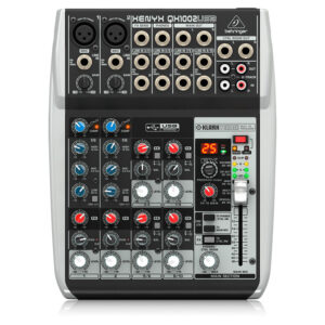 Behringer QX1002USB – Consola 10 entradas con FX y USB