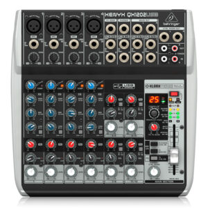Behringer QX1202USB – Consola 12 entradas con FX y USB