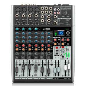 Behringer X1204USB – Consola 12 entradas con FX y USB