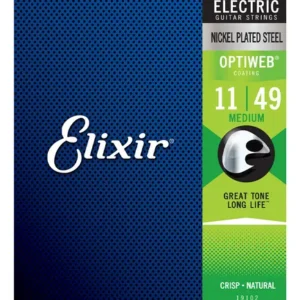 Elixir 19102 – Cuerdas Eléctricas 11-49 Optiweb