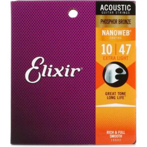 Elixir 16002 – Cuerdas Nanoweb Acústicas