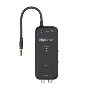 IK Multimedia iRig Stream Solo – Interfaz de Audio Portátil