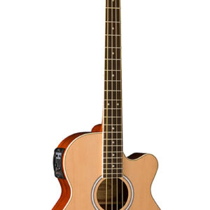 Washburn AB5K-A-U + Funda  – Bajo Cutaway Natural + Funda