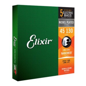 Elixir 14202 – Cuerdas de Bajo NANOWEB 5-String