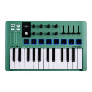 Arturia MiniLab 3 MINT – Controlador MIDI Compacto 25 Teclas