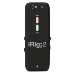 IK Multimedia iRig Pre 2 Micrófono XLR para Móviles y Cámaras