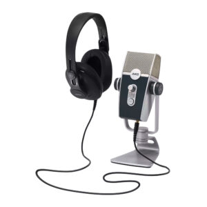 AKG Podcaster Essentials Pack - Grabación de Alta Calidad con Lyra y K371