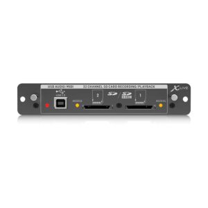 Behringer X-LIVE – Tarjeta SD/SDHC de 32 Canales y Grabación USB