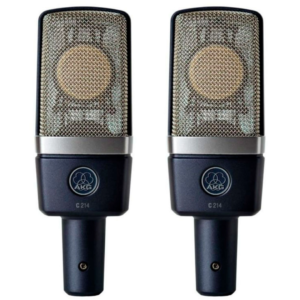AKG C214 Stereo Set - Micrófonos de Condensador en Par