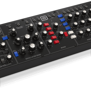 Behringer Model D Sintetizador analógico clásico 3 VCO filtro ladder