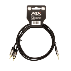 ARX AMPA2RCA015 Cable de Audio 1.5 Metros