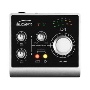 Audient iD4 – Interfaz USB Profesional de Alta Calidad