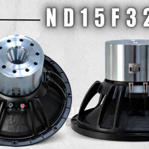 FBR ND15F3200 15” Neodimio Subwoofer Alta Potencia