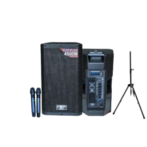 FBR ART-915A Cabina 15” activa 4500W Bluetooth + Micrófonos UHF