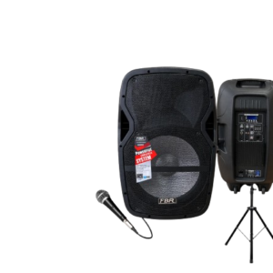 FBR AZAR-15A Parlante 3500W activo Bluetooth + Micrófono