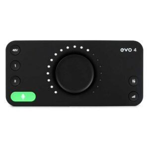 Audient EVO 4 – Interfaz USB para Estudio Portátil