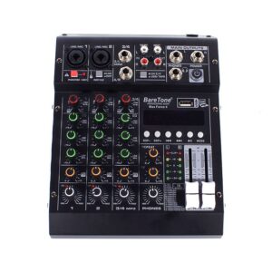 Baretone MAX FORCE-4 Mezcladora Compacta 4 Canales