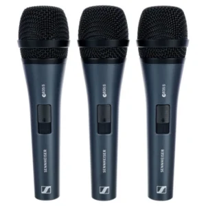 Sennheiser E835T – Kit de 3 Micrófonos Cardioide