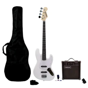 Freeman Rockstarter White Kit Completo de Bajo Eléctrico